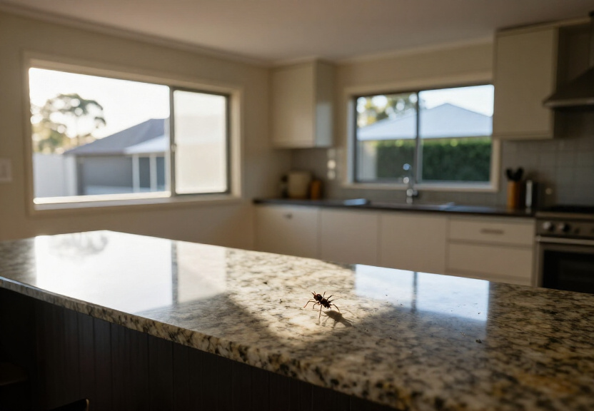 Clean retail space in Campsie after ant treatment